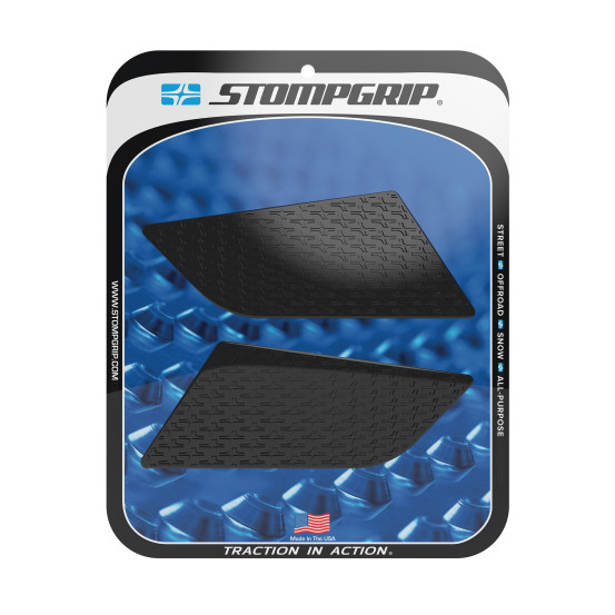 Grip adhésif de réservoir noir STOMPGRIP ICON - SUZUKI 650 SFV GLADIUS 2009-15
