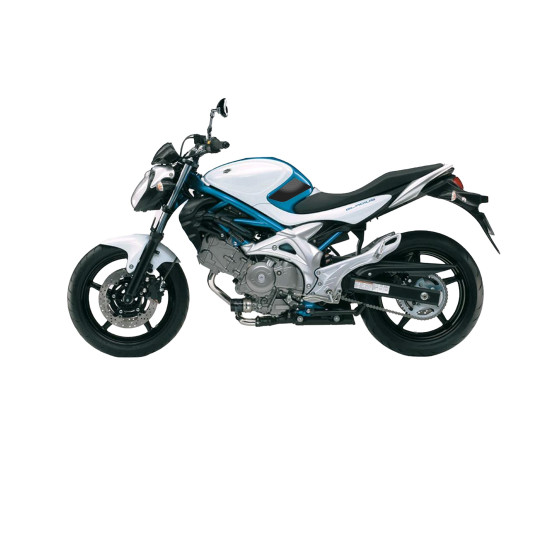 Grip adhésif de réservoir transparent STOMPGRIP ICON - SUZUKI 650 SFV GLADIUS 2009-15
