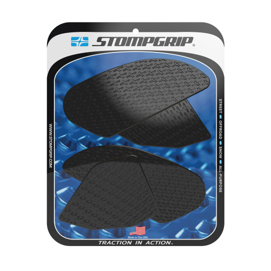 Grip adhésif de réservoir noir STOMPGRIP ICON - HONDA 300 CB-F 2015-18 / 450 CRF-R / 450 CRF-RX / 250 CRF-R / 250 CRF-RX 2025-26