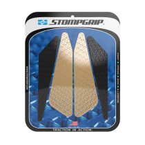 Grip adhésif de réservoir noir et transparent STOMPGRIP ICON - YAMAHA 700 MT-07 2015-17 / 700 MT-07 MOTO CAGE 2015-16