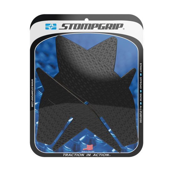 Grip adhésif de réservoir noir STOMPGRIP ICON - YAMAHA 1000 YZF R1 2015-25 / 1000 YZF R1 GYTR 2026 / 1000 YZF R1M 2015-24