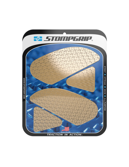 Grip adhésif de réservoir transparent STOMPGRIP ICON - HONDA 250 CBR-R 2015 / 300 CBR-R 2015-18 / 300 CB-R 2019-21