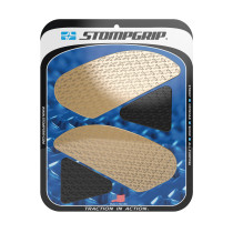 Grip adhésif de réservoir noir et transparent STOMPGRIP ICON - HONDA 250 CBR-R 2015 / 300 CBR-R 2015-18 / 300 CB-R 2019-21