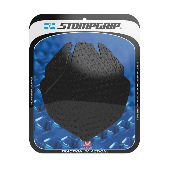 Grip adhésif de réservoir noir STOMPGRIP ICON - YAMAHA 250 YZF R25 / 300 YZF R3 2015-18