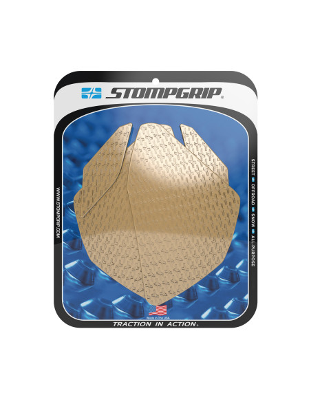 Grip adhésif de réservoir transparent STOMPGRIP ICON - YAMAHA 250 YZF R25 / 300 YZF R3 2015-18