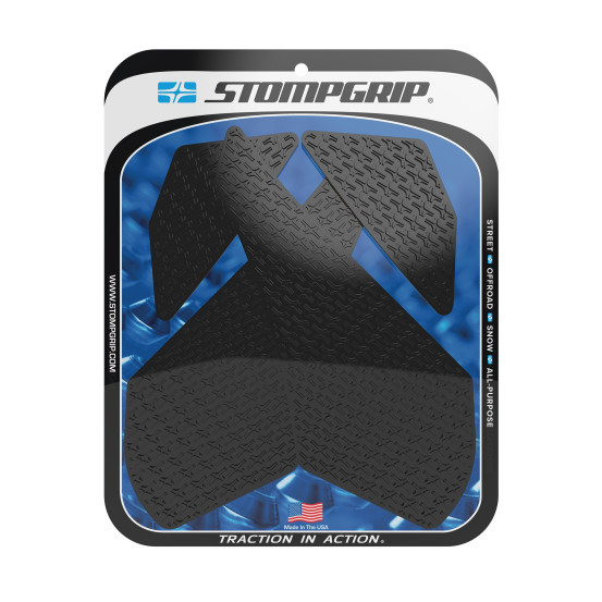 Grip adhésif de réservoir noir STOMPGRIP ICON - BMW 1200 R1200 RS 2015-18 / 1250 R1250 RS 2019-20