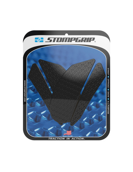 Grip adhésif de réservoir noir STOMPGRIP ICON - KAWASAKI 800 Z 2013-16