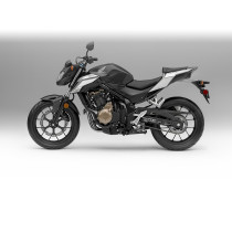 Grip adhésif de réservoir noir et transparent STOMPGRIP ICON - HONDA 500 CB-F / 500 CBR-R 2016-18 2