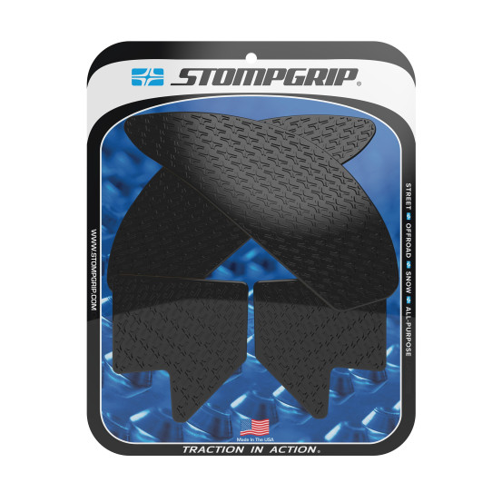Grip adhésif de réservoir noir STOMPGRIP ICON - YAMAHA 1000 MT-10 2017-21