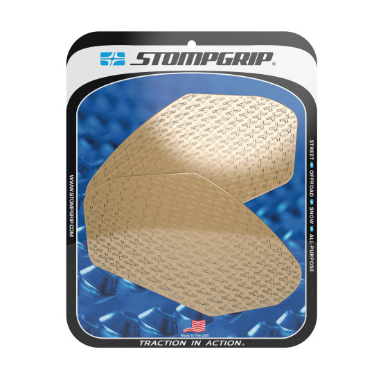 Grip adhésif de réservoir transparent STOMPGRIP ICON - KAWASAKI 650 NINJA 2017-26 / 400 Z 2019-24 / 650 Z 2017-26