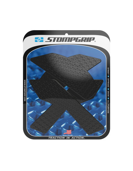 Grip adhésif de réservoir noir STOMPGRIP ICON - KAWASAKI 900 Z 2021-25 / 900 Z SE 2022-24