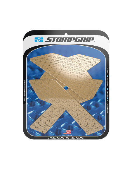 Grip adhésif de réservoir transparent STOMPGRIP ICON - KAWASAKI 900 Z 2021-25 / 900 Z SE 2022-24