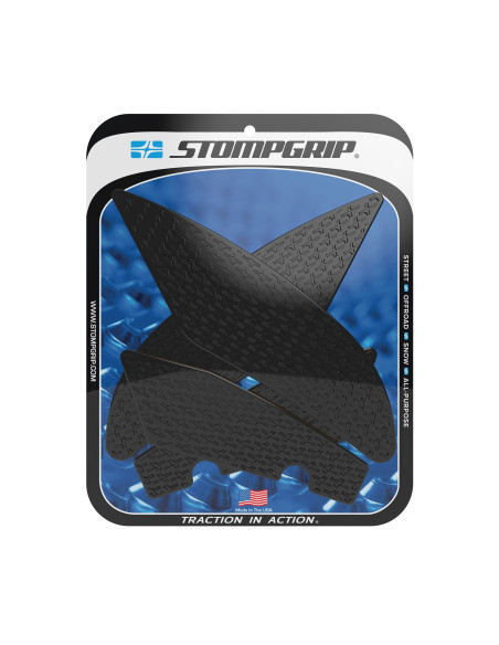 Grip adhésif de réservoir noir STOMPGRIP ICON - YAMAHA 600 YZF R6 2017-21 / 600 YZF R6 GYTR 2022-25