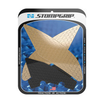 Grip adhésif de réservoir noir et transparent STOMPGRIP ICON - YAMAHA 600 YZF R6 2017-21 / 600 YZF R6 GYTR 2022-25