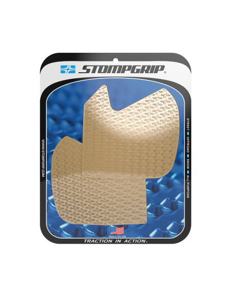 Grip adhésif de réservoir transparent STOMPGRIP ICON - BMW 310 G310 R 2016-19