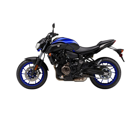 Grip adhésif de réservoir noir STOMPGRIP ICON - YAMAHA 700 MT-07 2018-21