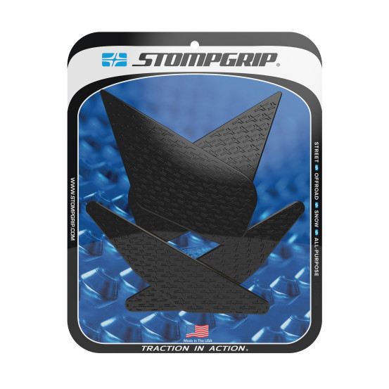 Grip adhésif de réservoir noir STOMPGRIP ICON - TRIUMPH 1050 SPEED TRIPLE R / 1050 SPEED TRIPLE RS / 1050 SPEED TRIPLE S