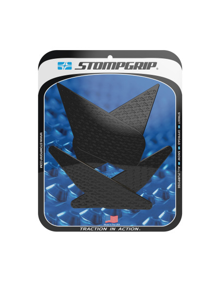 Grip adhésif de réservoir noir STOMPGRIP ICON - TRIUMPH 1050 SPEED TRIPLE R / 1050 SPEED TRIPLE RS / 1050 SPEED TRIPLE S
