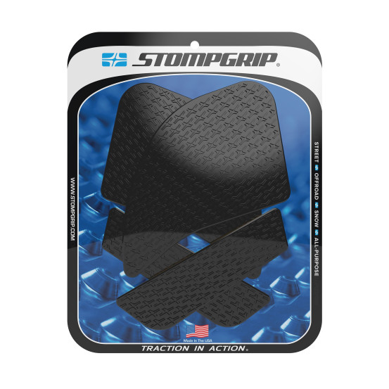 Grip adhésif de réservoir noir STOMPGRIP ICON - KAWASAKI 1000 NINJA SX 2020-25 / 1000 Z SX 2020