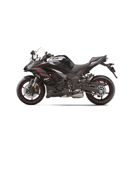 Grip adhésif de réservoir noir STOMPGRIP ICON - KAWASAKI 1000 NINJA SX 2020-25 / 1000 Z SX 2020
