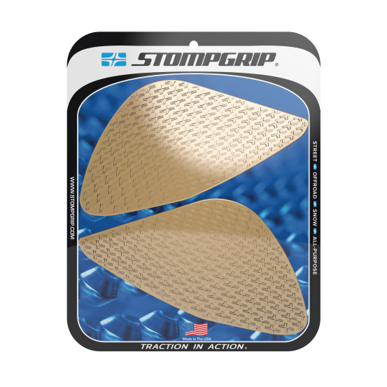 Grip adhésif de réservoir transparent STOMPGRIP ICON - YAMAHA 900 MT-09 / TRIUMPH 1200 SPEED TRIPLE RR / 1200 SPEED TRIPLE RS