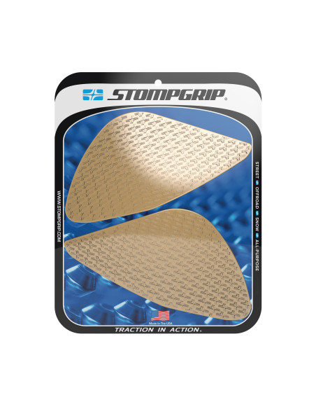 Grip adhésif de réservoir transparent STOMPGRIP ICON - YAMAHA 900 MT-09 / TRIUMPH 1200 SPEED TRIPLE RR / 1200 SPEED TRIPLE RS