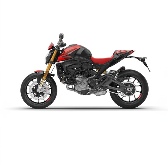 Grip adhésif de réservoir transparent STOMPGRIP ICON - DUCATI 1200 MONSTER / 937 MONSTER / 937 MONSTER + / 937 MONSTER SP