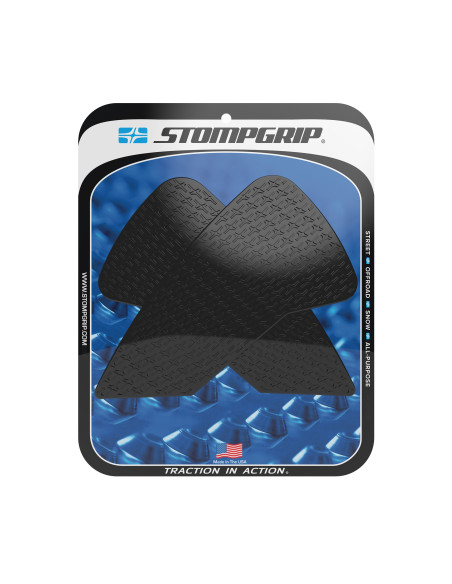 Grip adhésif de réservoir noir STOMPGRIP ICON - HONDA 1100 CRF L AFRICA TWIN ADVENTURE SPORTS 2021-26