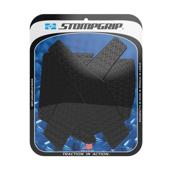 Grip adhésif de réservoir noir STOMPGRIP ICON - HONDA 300 CRF-L 2021-26 / 300 CRF RALLY 2021-23