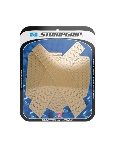 Grip adhésif de réservoir transparent STOMPGRIP ICON - HONDA 300 CRF-L 2021-26 / 300 CRF RALLY 2021-23