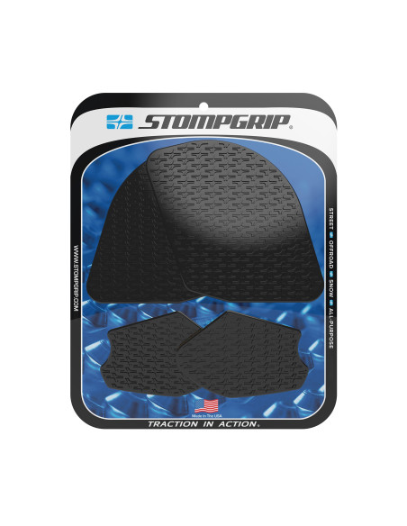 Grip adhésif de réservoir noir STOMPGRIP ICON - DUCATI 1100 PANIGALE V4 / 998 PANIGALE V4 R / 1100 PANIGALE V4 S