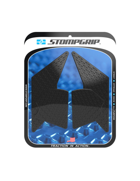 Grip adhésif de réservoir noir STOMPGRIP ICON - YAMAHA 700 TENERE 2021-24