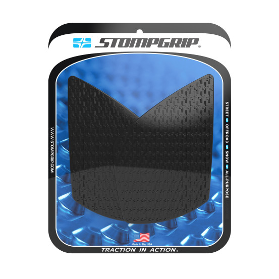 Grip adhésif de réservoir noir STOMPGRIP ICON - TRIUMPH 765 STREET TRIPLE RS / 765 STREET TRIPLE MOTO2 2023-26