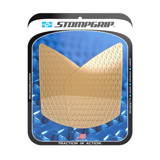 Grip adhésif de réservoir transparent STOMPGRIP ICON - TRIUMPH 765 STREET TRIPLE RS / 765 STREET TRIPLE MOTO2 2023-26