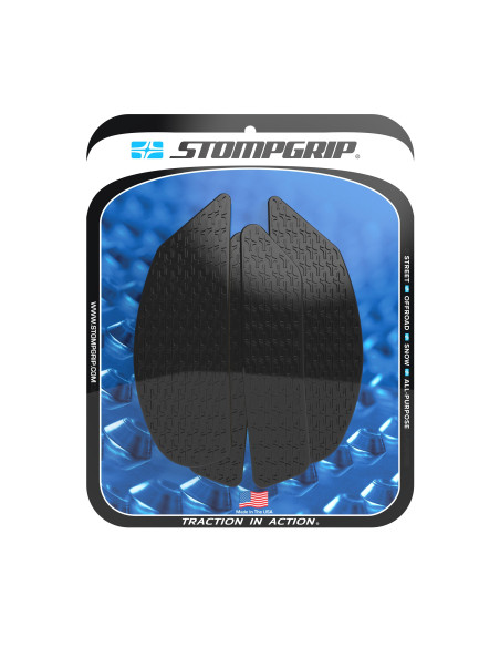 Grip adhésif de réservoir noir STOMPGRIP ICON - YAMAHA 1000 MT-10 2022-25