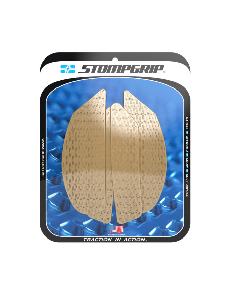Grip adhésif de réservoir transparent STOMPGRIP ICON - YAMAHA 1000 MT-10 2022-25
