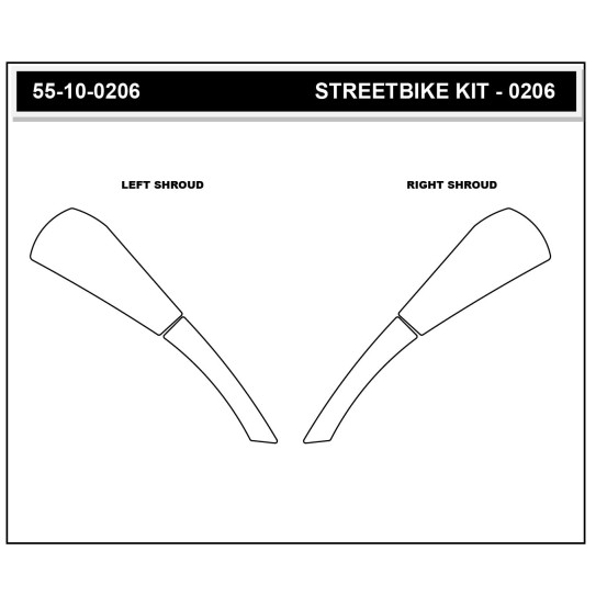 Grip adhésif de réservoir noir STOMPGRIP ICON - KTM 890 ADVENTURE 2023-25 / 890 ADVENTURE R 2023-26