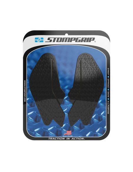 Grip adhésif de réservoir noir STOMPGRIP ICON - SUZUKI 800 GSX-8R / 800 GSX-8S 2024-26