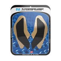 Grip adhésif de réservoir noir et transparent STOMPGRIP ICON - SUZUKI 800 GSX-8R / 800 GSX-8S 2024-26