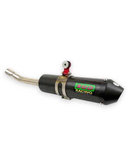 Silencieux d'échappement Carbone BUD Racing Husqvarna 85 TC KTM 85 SX GAS GAS 85 MC