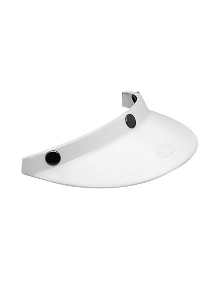 Visière plate pour casque Bell Custom 500 3 points - Blanc