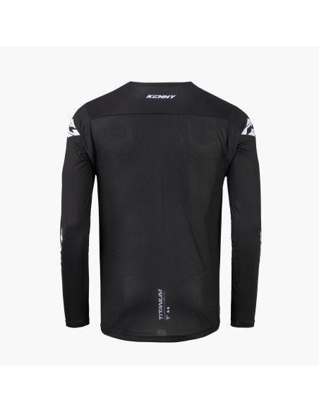 Maillot cross Kenny 2027 Titanium - Black