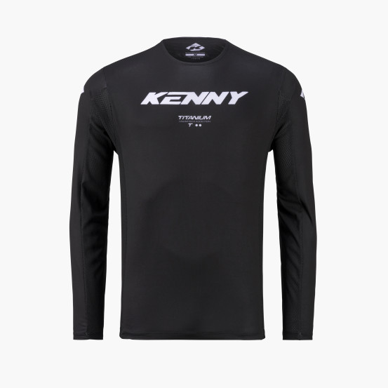 Maillot cross Kenny 2027 Titanium - Black