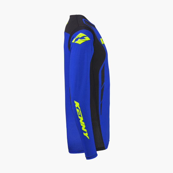 Maillot cross Kenny 2027 Titanium - Blue