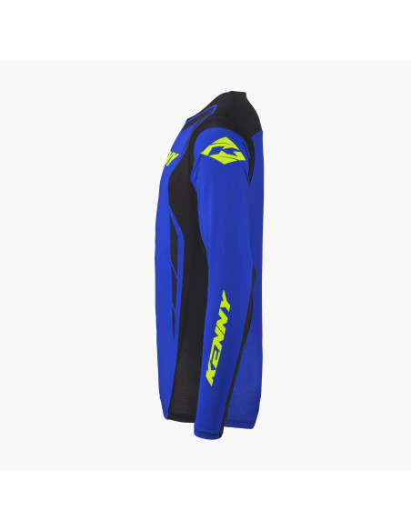 Maillot cross Kenny 2027 Titanium - Blue