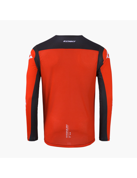Maillot cross Kenny 2027 Titanium - Orange