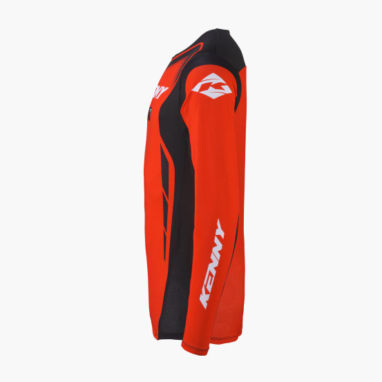 Maillot cross Kenny 2027 Titanium - Orange