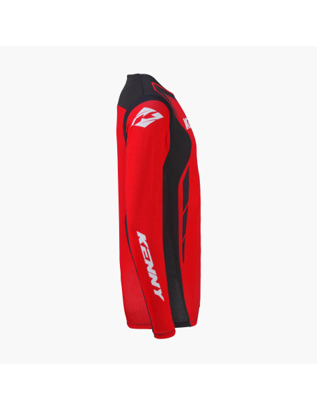 Maillot cross Kenny 2027 Titanium - Red