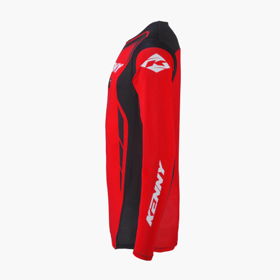 Maillot cross Kenny 2027 Titanium - Red
