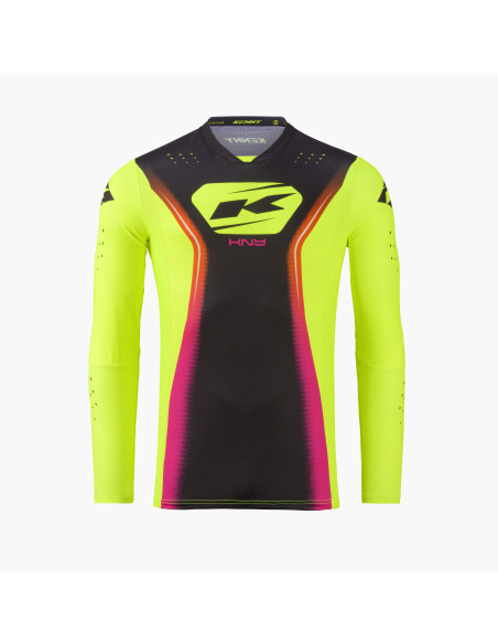 Maillot cross Kenny 2027 Performance - Solid Neon Yellow